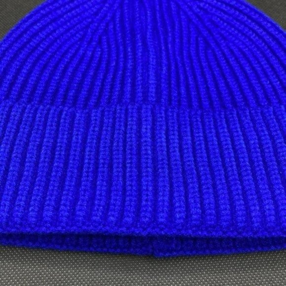 Blue Wool Beanie main image 7